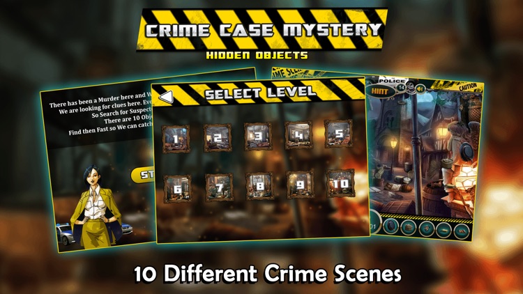 Crime Case Mystery - Hidden Objects