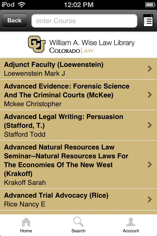 CU Boulder Wise Law Library screenshot 4