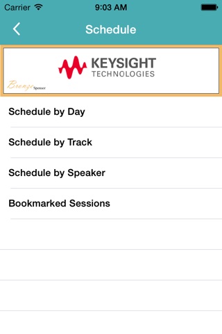 AMTA 2015 Event App screenshot 3