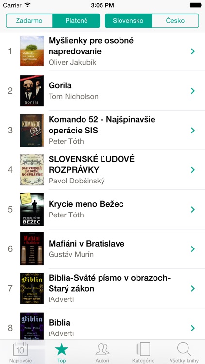 Knihy v Slovenčine a Češtině screenshot-3