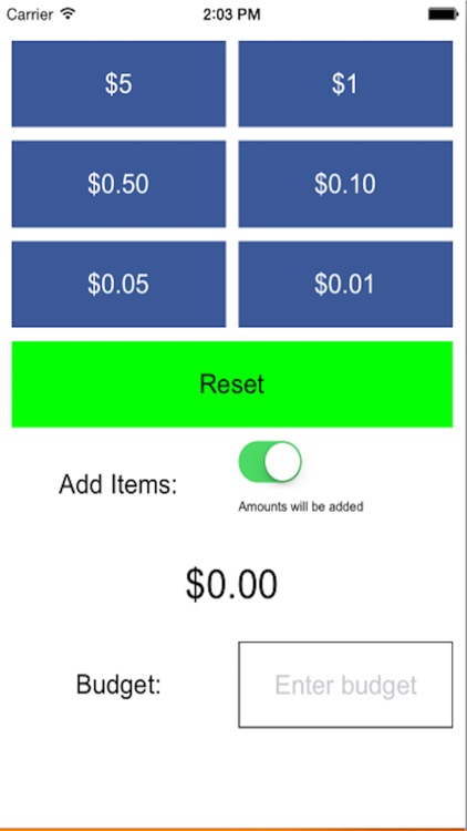 Budget Shopper