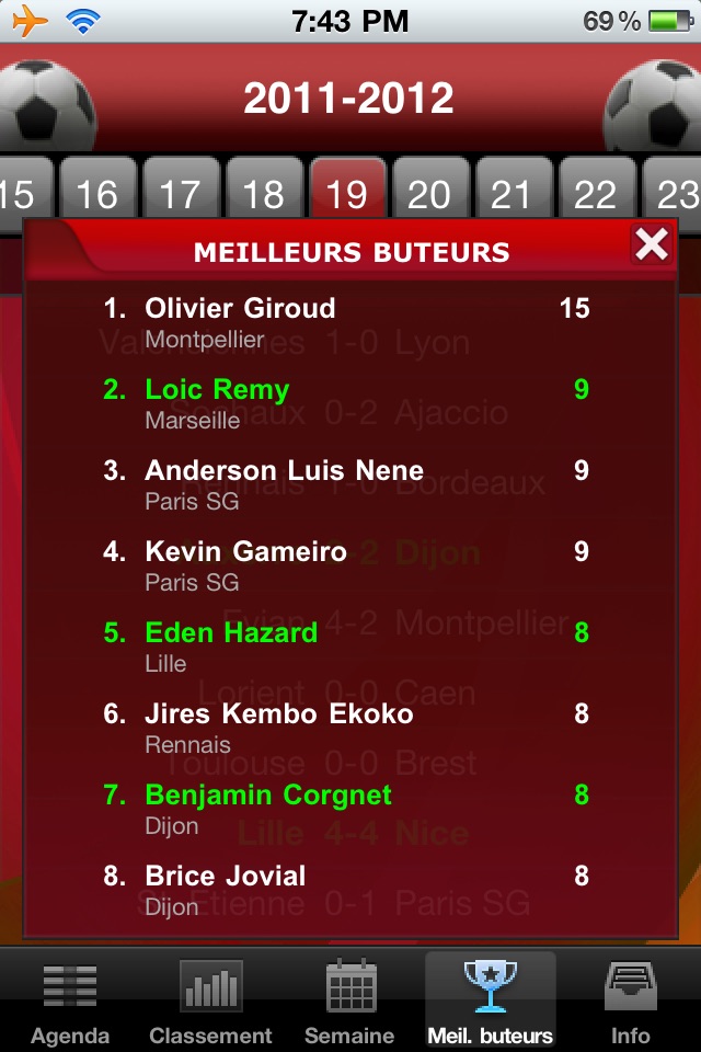 Ligue de Football screenshot 2