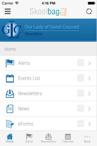 Our Lady of Good Counsel Deepdene - Skoolbag screenshot 2