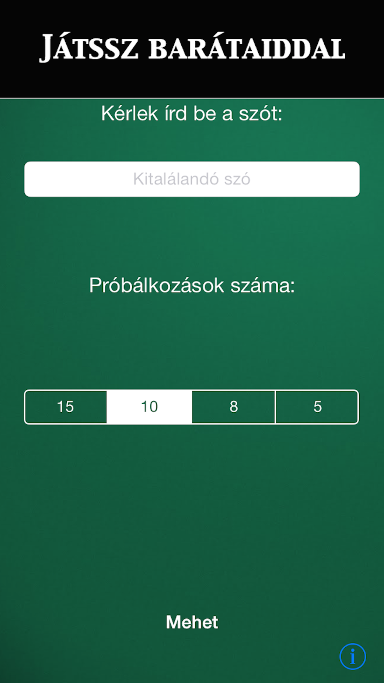 Akasztófa + FREE - Az Akasztófa másként - A legjobb szójáték - Multiplayer - Online