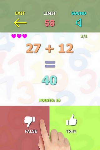 Those Number - Free Math Game screenshot 3