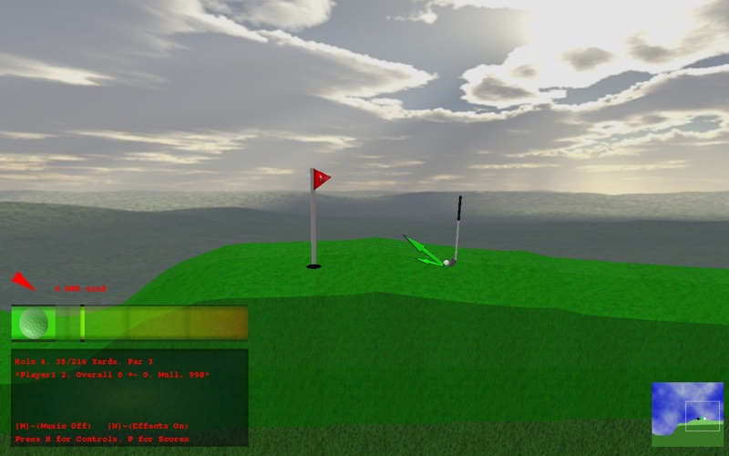 Screenshot #3 pour Rocket Golf Lite