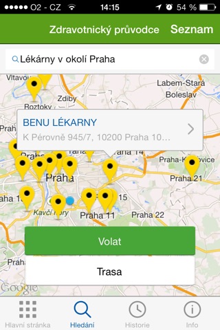 Zdravotnický průvodce screenshot 2