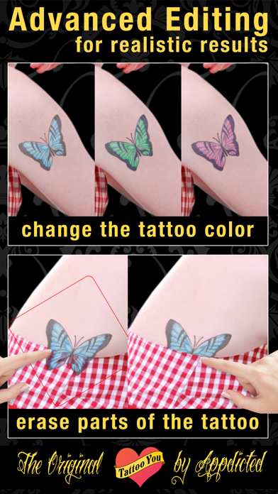 Screenshot #3 pour Tattoo You - Add tattoos to your photos