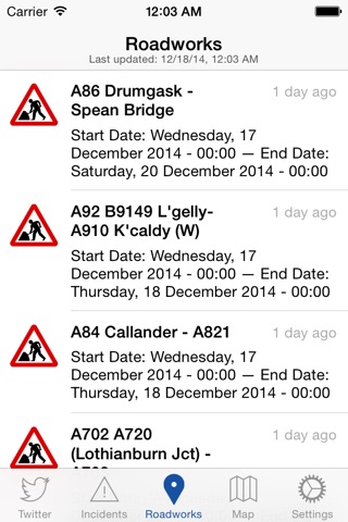 Traffic Scotland screenshot 3