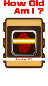 How Old Am I - Age Guess Scanner Fingerprint Booth Touch Test + HD screenshot #1 for iPhone