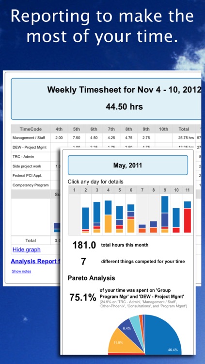 Timelines Free - Easy and Powerful Time Tracker screenshot-3