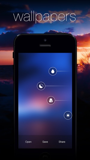 Blurify - Create custom blurred iOS 7 style background wallp(圖3)-速報App