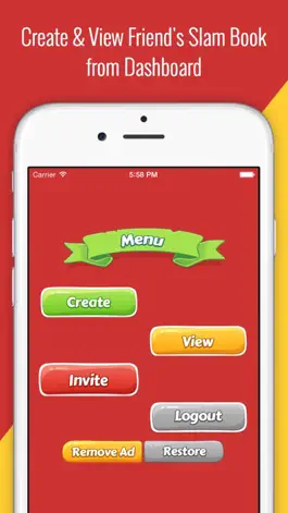 Game screenshot My Slam Book App hack