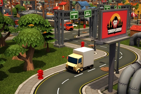 Toon 3D Parking - Delivery Dash screenshot 4