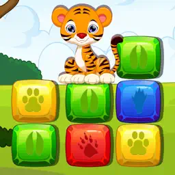 Cute Zoo Animals - Help Tigger rescue his friends app icon