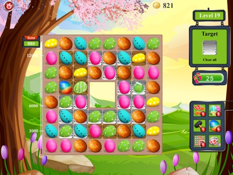 Screenshot #4 pour Easter Eggs (Match Three Game)