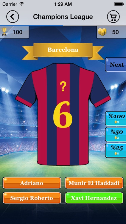 Guess Football Player - Jersey Quiz