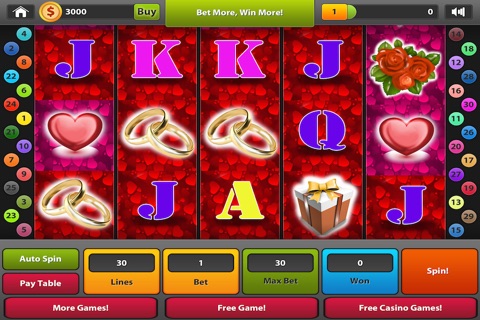 Valentines Slots Casino screenshot 3