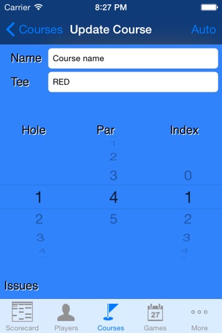 Golf Scores Counter screenshot 3