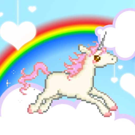 Unicorn Bounce: Rainbow Dash iOS App