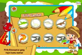 Game screenshot Marbel Mewarnai Dinosaurus apk