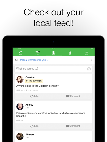 Screenshot #6 pour MeetMe – Chat et faire de nouvelles rencontres sur votre iPad