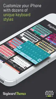 keyboard themes - custom color keyboards & font style for iphone & ipad (ios 8 edition) iphone screenshot 2