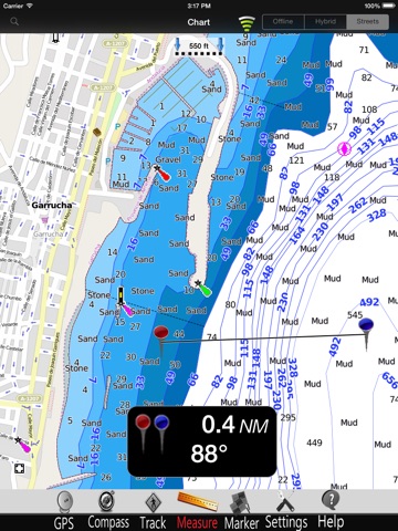 Murcia GPS Nautical Charts Pro screenshot 2