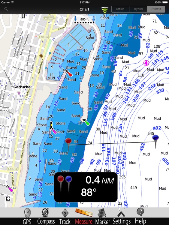 Murcia GPS Nautical Charts Pro