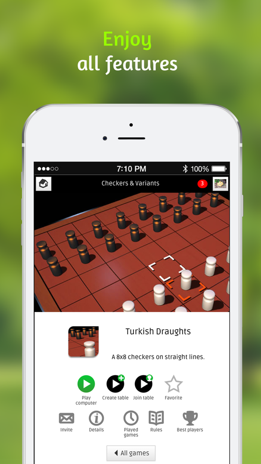 #4. Checkers/Draughts & Variants (iOS) 由: ACLAP