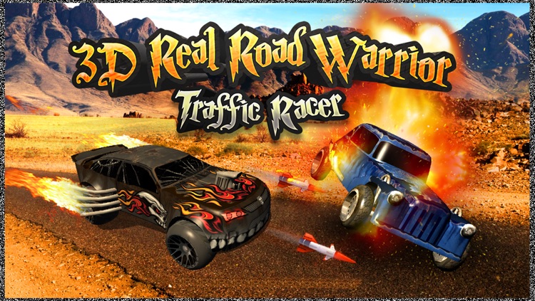 A 3D Real Road Warrior Traffic Racer - Fast Racing Car Rivals Simulator Race Game