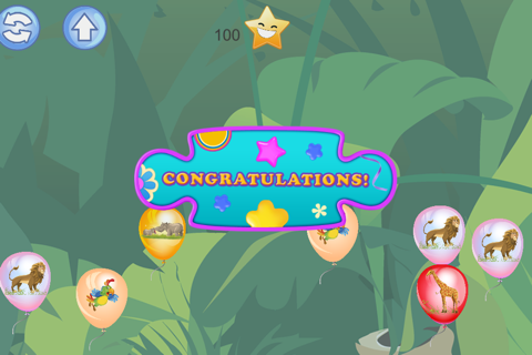 Baby Balloons Jungle screenshot 4