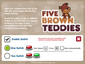 Five Brown Teddies screenshot #5 for iPad