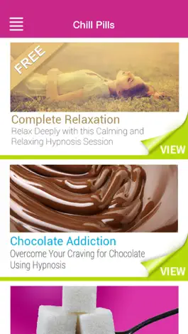 Game screenshot Chill Pill Hypnosis - Weight Loss, Relaxation and Mindfulness Stress Reduction mod apk