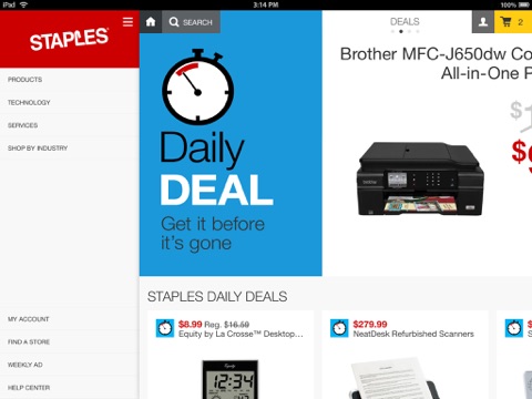 Staples Shopping Office, Home screenshot 2