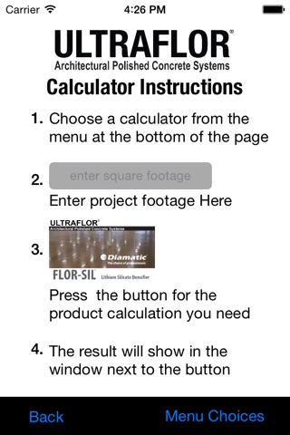 ULTRAFLOR Calculator screenshot 2