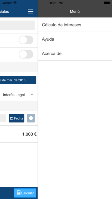 How to cancel & delete Cálculo de Intereses Judiciales from iphone & ipad 4
