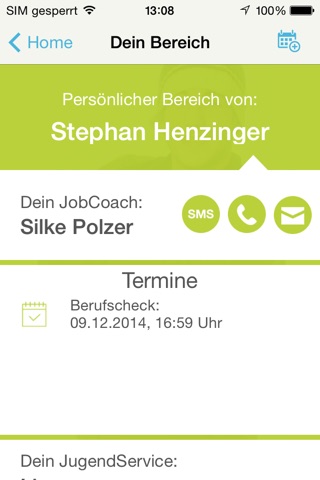 Jugendservice JobCoach screenshot 2