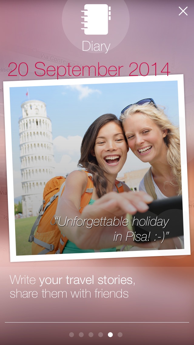 Walking in the City - Pisa iPhone screenshot 5 - Travel app