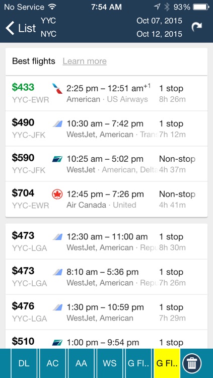 Calgary Airport Pro (YYC) Flight Tracker screenshot-4