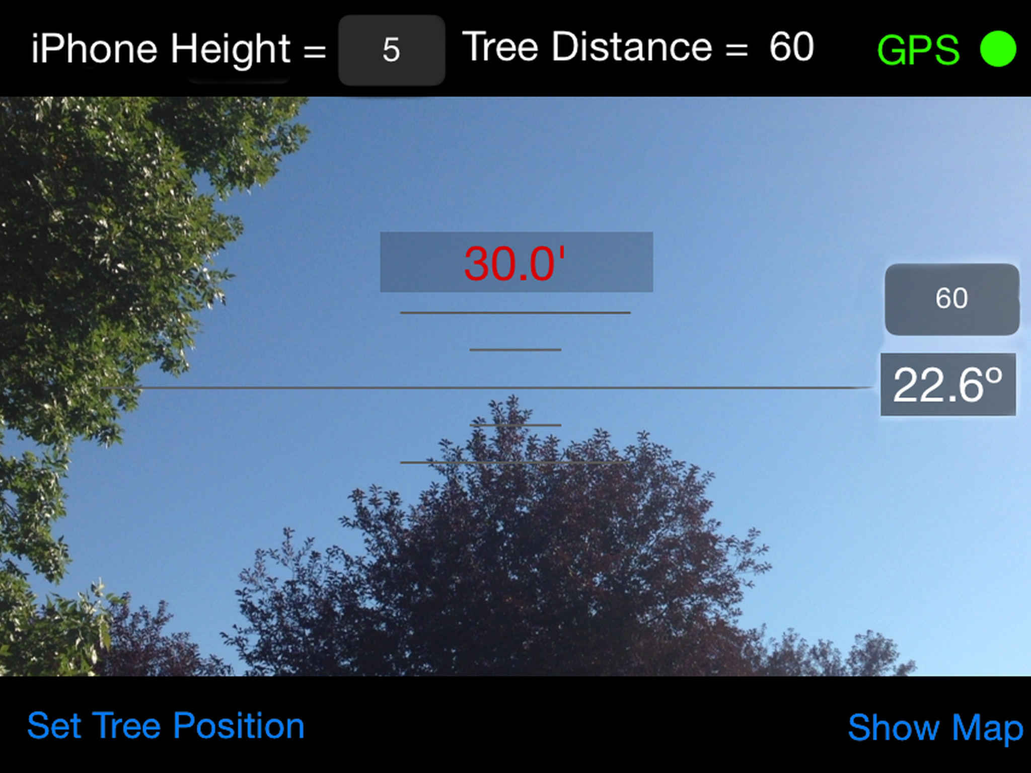 Timber Tree Height Estimator