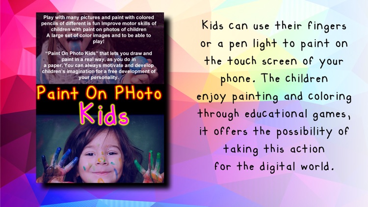 Paint On Photos Kids