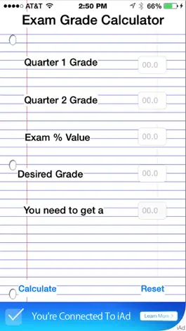 Game screenshot Exam Grade Calculator mod apk