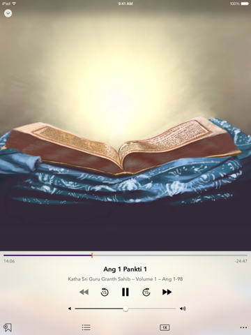 Screenshot #5 pour Katha Sri Guru Granth Sahib by SikhNet