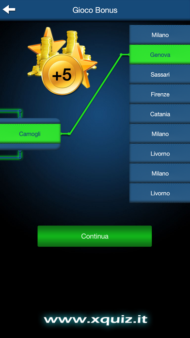 Screenshot #2 pour xQuiz Città d'Italia