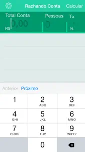 Rachando Conta screenshot #1 for iPhone