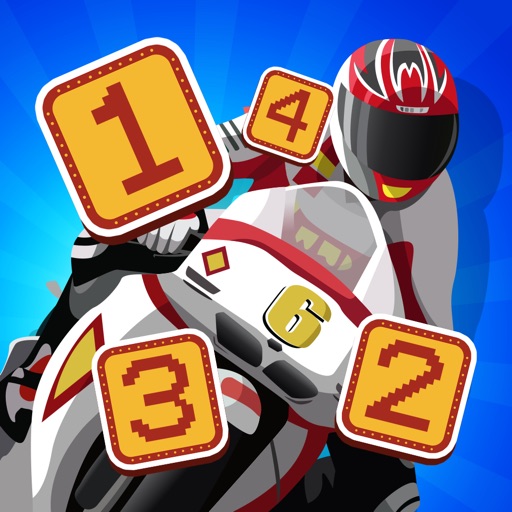 A Motorcycle Counting Game for Children: learn to count 1 - 10 icon