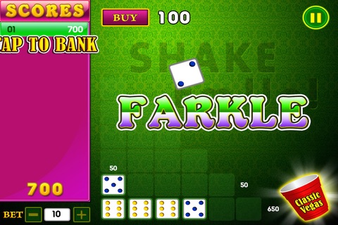 10,000 Addict Farkle - Play Lucky Dice Casino Game Pro screenshot 2