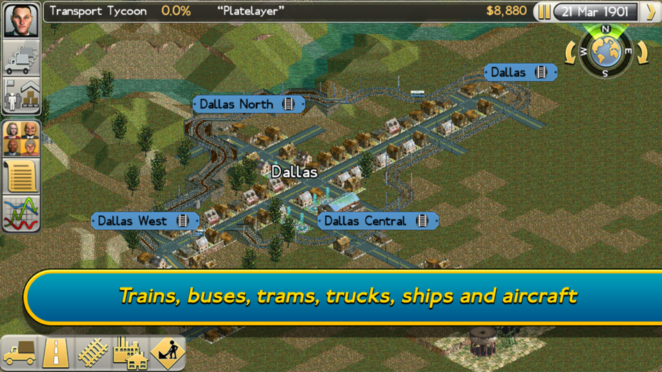 #3. Transport Tycoon Lite (iOS) โดย: Atari