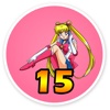 Warrior Sailor Moon Edition Slide 15 Puzzle : fashionista games of anime photo jigsaws